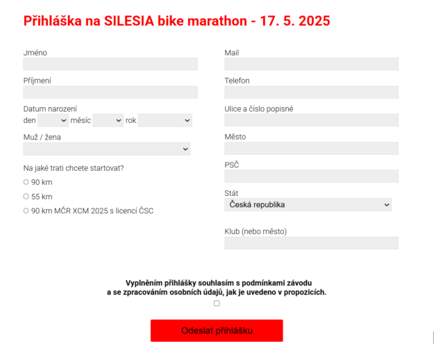 přihláška 2025